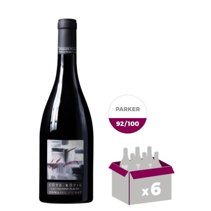 Domaine Stéphane Pichat 2014 Côte-Rôtie Les Grandes Places - Vin rouge des Côtes du Rhône