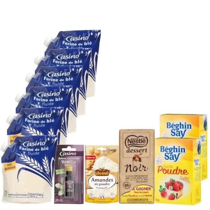 Kit pour préparation de gâteaux - 11 produits