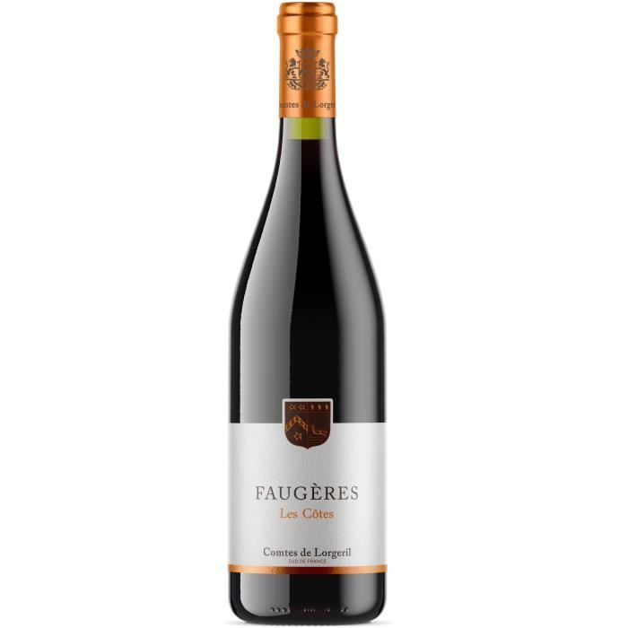 Vignobles Lorgeril Les Côtes 2020 Faugères - Vin rouge de Languedoc-Roussillon
