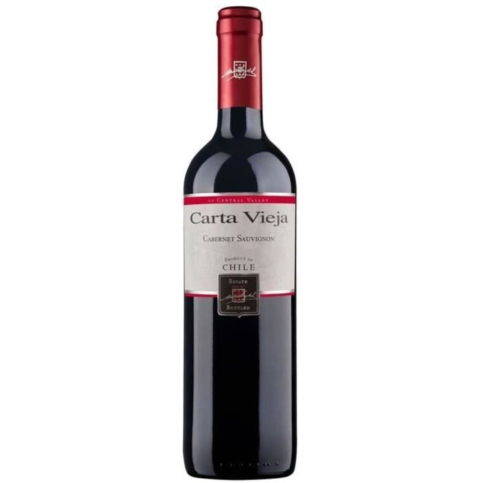 Carta Vieja Varietal 2018 Cabernet Sauvignon - Vin rouge du Chili