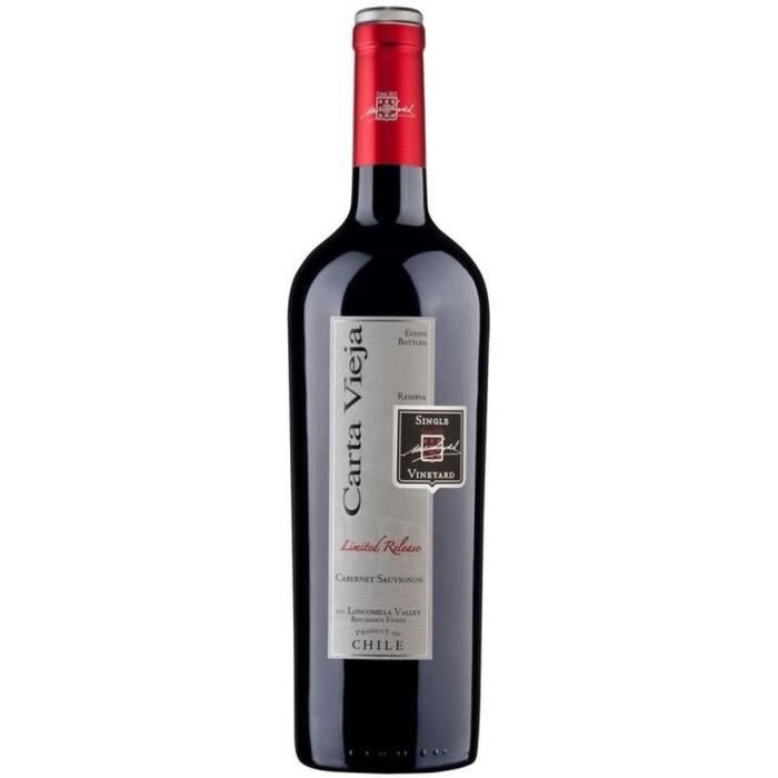 Carta Vieja Reserva Cabernet Sauvignon - Vin rouge du Chili