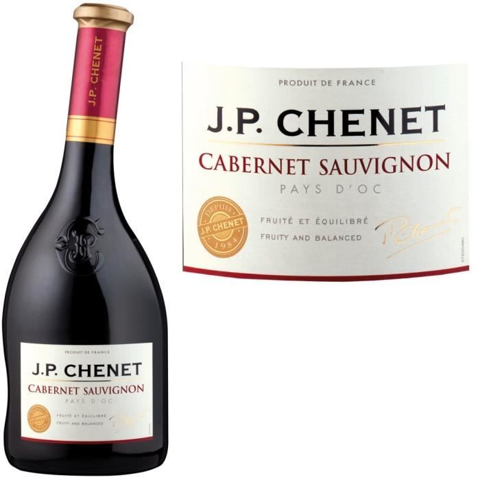 JP Chenet Cabernet Sauvignon - Vin rouge du Languedoc-Roussillon
