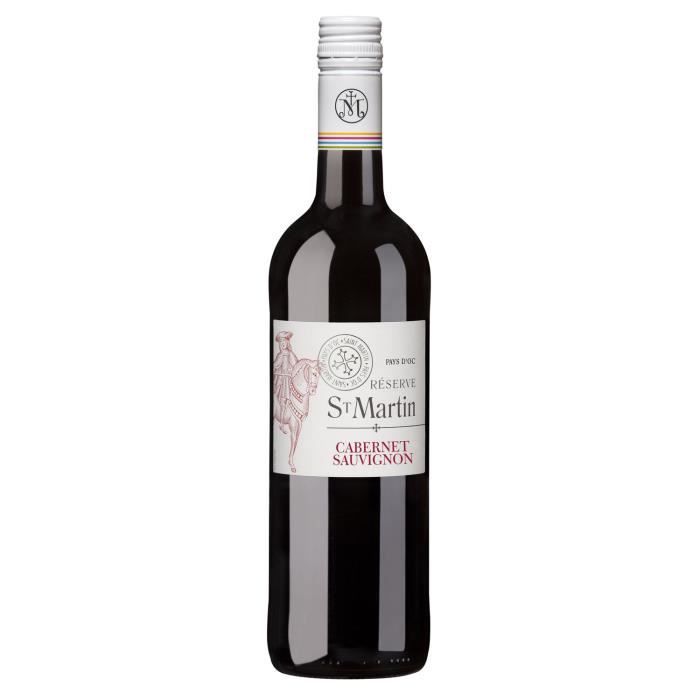 Réserve Saint-Martin 2019 Cabernet Sauvignon IGP Pays d’Oc - Vin rouge de Languedoc