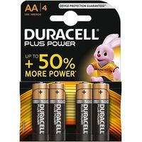 DURACELL Piles Plus Power AA X4