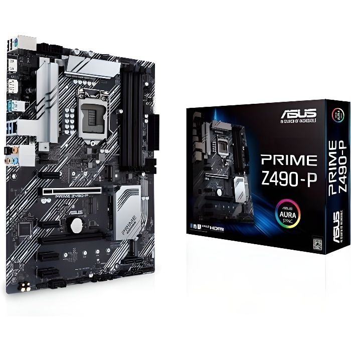 ASUS Carte m?re Z490 PRIME Z490-P - ATX