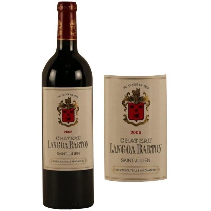Chateau Langoa Barton 2006 Saint-Julien - Vin rouge de Bordeaux