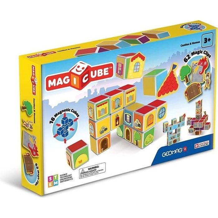 MAGICUBE Chateaux (16 cubes + Accessoires)