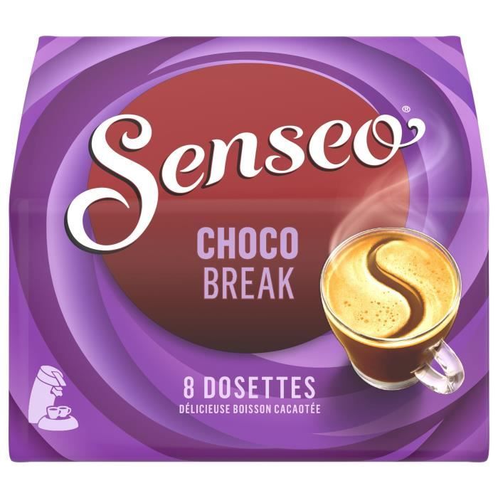 SENSEO Chocobreak 8 Dosettes 92g (x10)