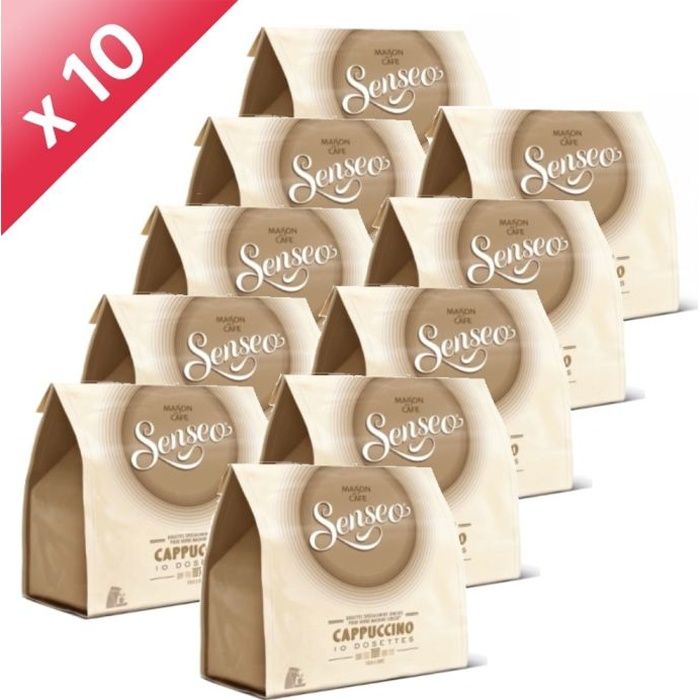 SENSEO Cappuccino 10 Dosettes 92g (x10)