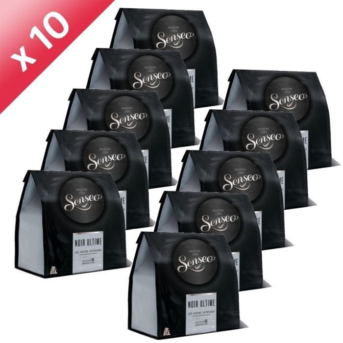 SENSEO Noir Ultime 24 Dosettes 190g (x10)