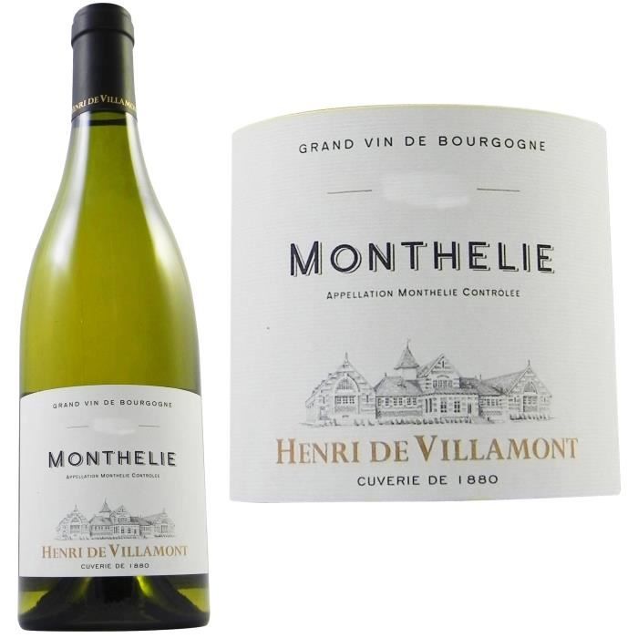 Henri de Villamont 2011 Monthélie - Vin blanc de Bourgogne
