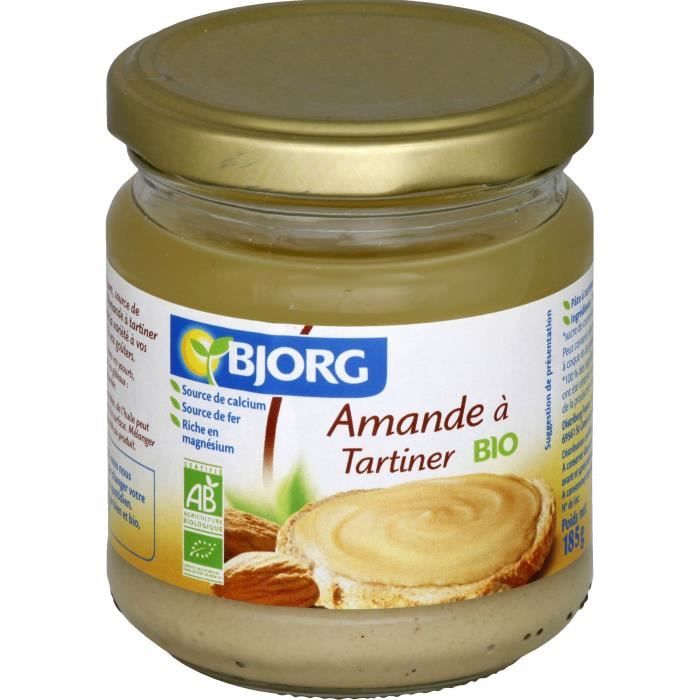 Bjorg Amande à Tartiner 185g