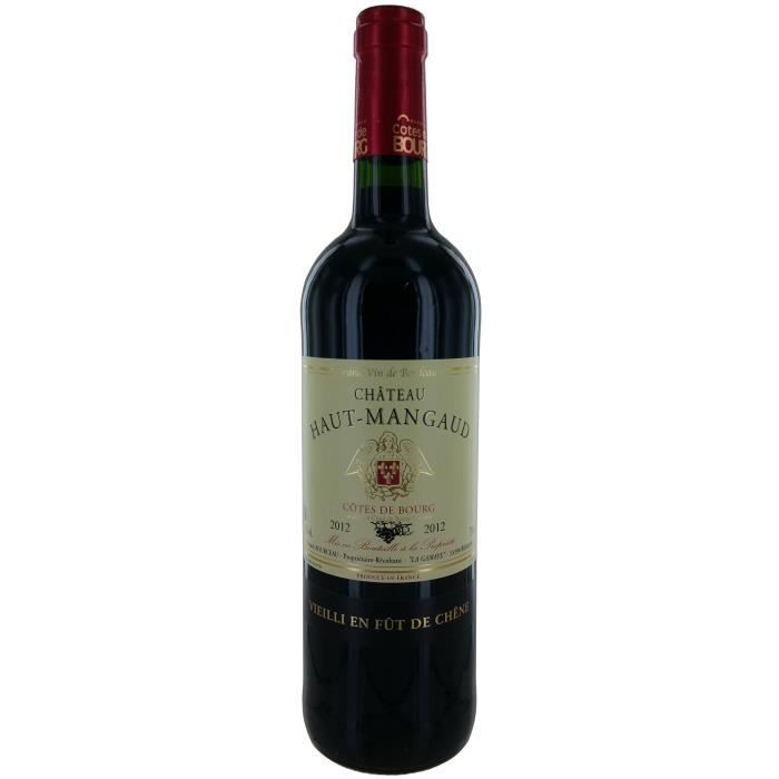 Château Haut-Mangaud 2012 Côtes de Bourg - Vin rouge de Bordeaux