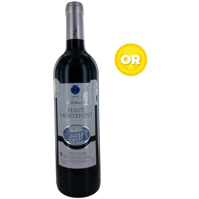 Château Haut Mortefont 2012 Côtes de Bourg - Vin rouge de Bordeaux