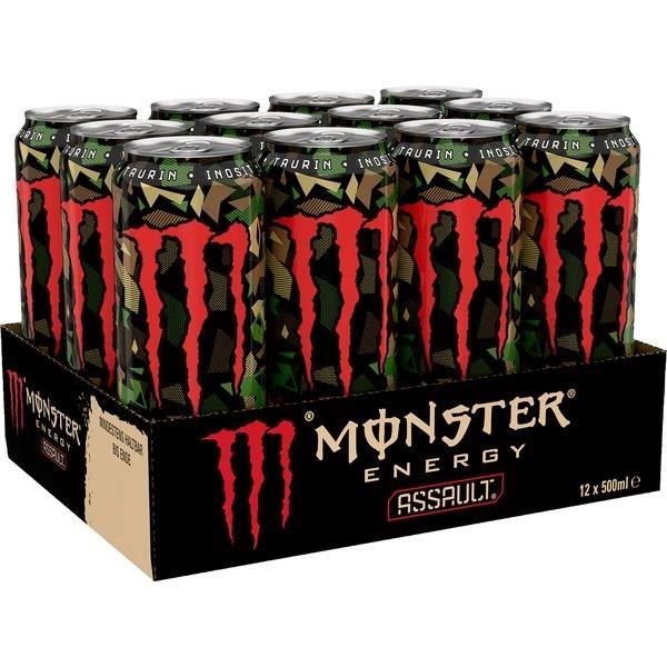 MONSTER Assault Boite 50cl (x12)