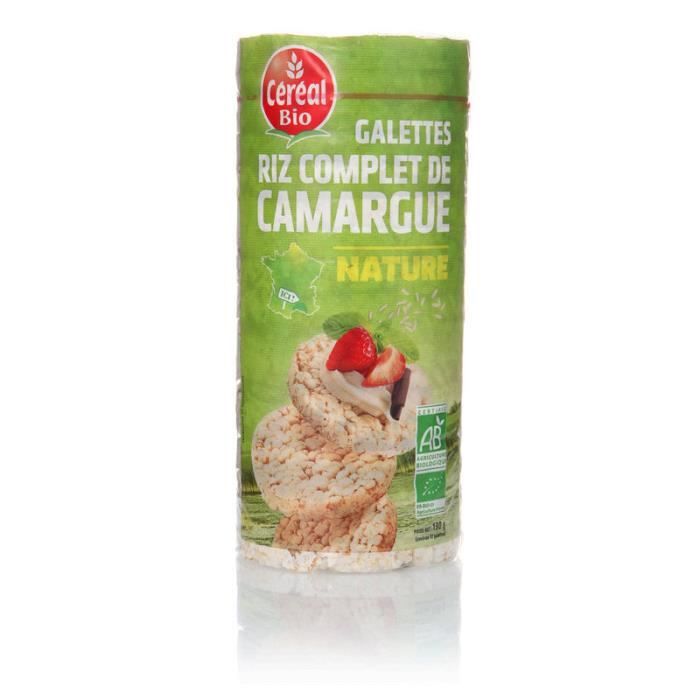 BJORG Galettes de riz bio complet - 130g