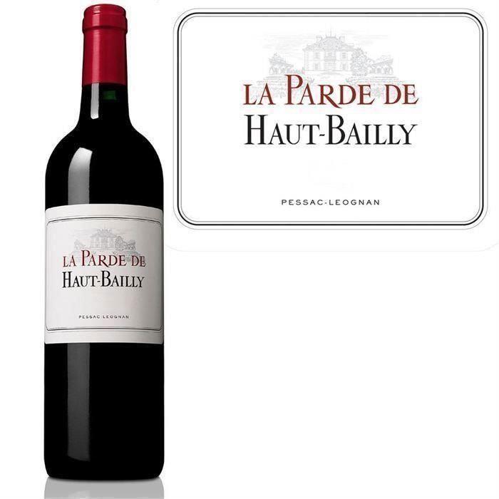 La Parde de Haut Bailly Pessac Léognan 2013 vin rouge