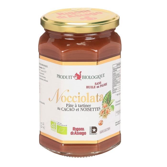 NOCCIOLATA Pâte à tartiner chocolat noisette BIO 700 g