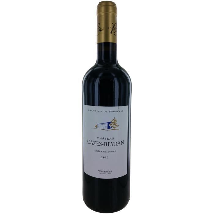 Château Cazes-Beyran 2014 Côtes de Bourg - Vin rouge de Bordeaux