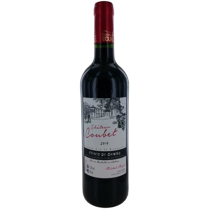 Château Coubet 2014 Côtes de Bourg - Vin rouge de Bordeaux