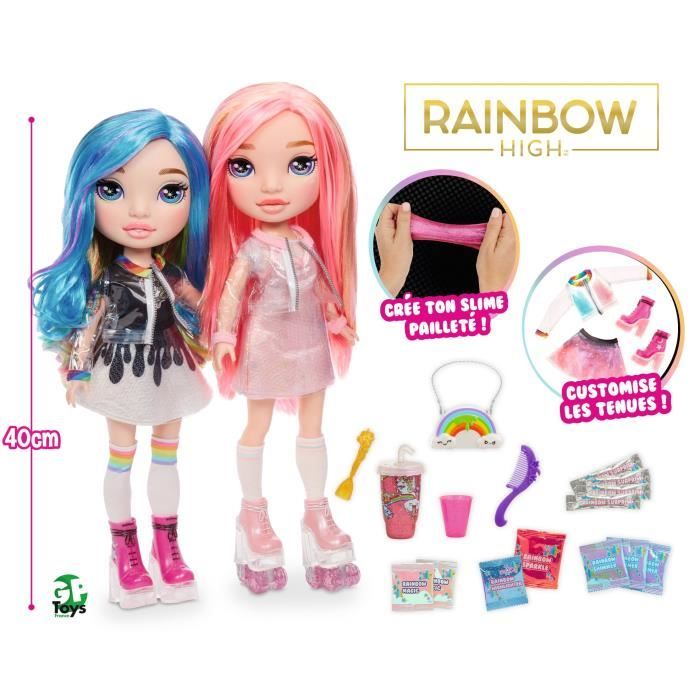 Rainbow High Large Doll - Poupée 40 cm à collectionner - Modèle aléatoire