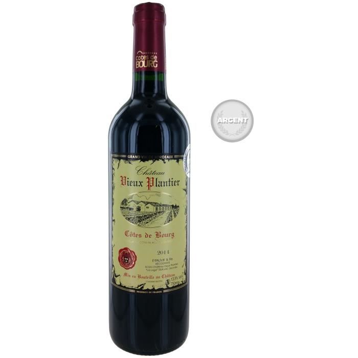 Château Vieux Plantier 2014 Côtes de Bourg - Vin rouge de Bordeaux
