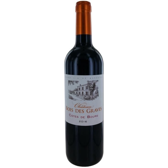 Château Bois des Graves 2016 Côtes de Bourg - Vin rouge de Bordeaux