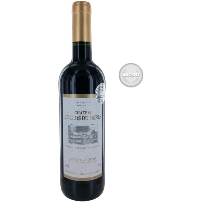 Château Clos du Merle 2015 Côtes de Bourg - Vin rouge de Bordeaux