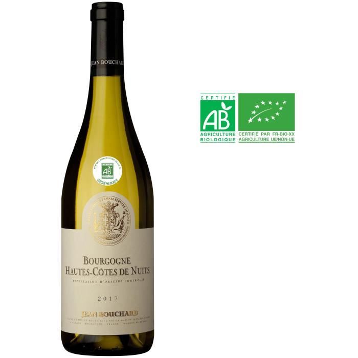 Jean Bouchard 2017 Bourgogne Hautes-Côtes de Nuits - Vin blanc de Bourgogne - Bio