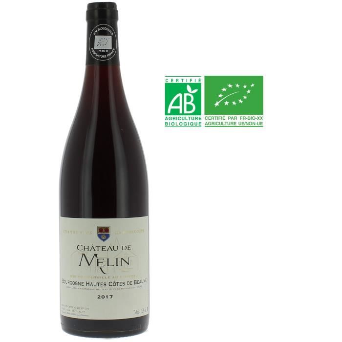 Château de Melin 2017 Bourgogne Hautes Côtes de Beaune - Vin rouge de Bourgogne - Bio