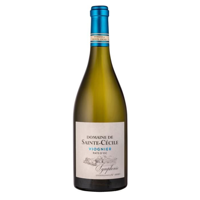 Domaine Sainte Cécile 2019 Pays D'Oc Viognier - Vin Blanc du Languedoc-Roussillon