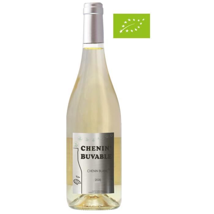 Chenin Buvable Château de la Roulerie 2020 Anjou - Vin blanc de la Loire Bio - Vegan