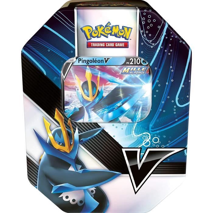 Pokémon Pokébox Mai 2021 - Tyranocif-V ou Pingoléon-V (Modèle aléatoire) - Jeu de Cartes à Collectionner, POB40