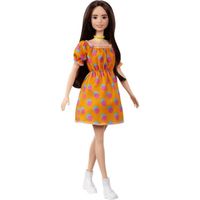 Poupée Barbie Fashionistas - BARBIE - Robe Orange 