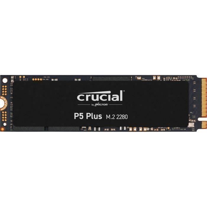 CRUCIAL - SSD Interne - P5 Plus - 2To - M.2 Nvme (CT2000P5PSSD8)