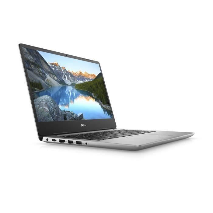 Ordinateur ultra Portable - DELL Inspiron 14 5480 - 14- FHD - intel Core i5-8265U - RAM 8 Go - Stockage 256Go SSD - Windows 10 p0n