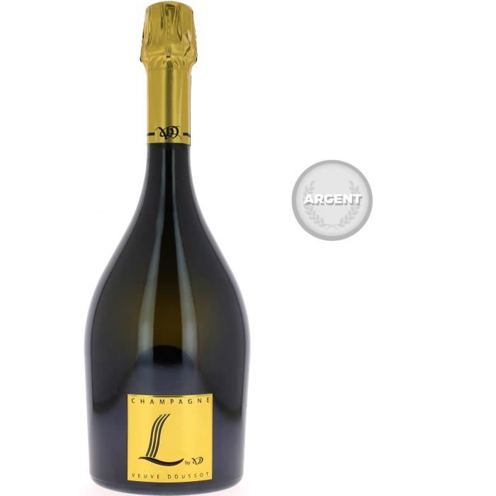 Champagne Veuve Doussot Cuvée L by VD Blanc de blancs avec étui - 75 cl
