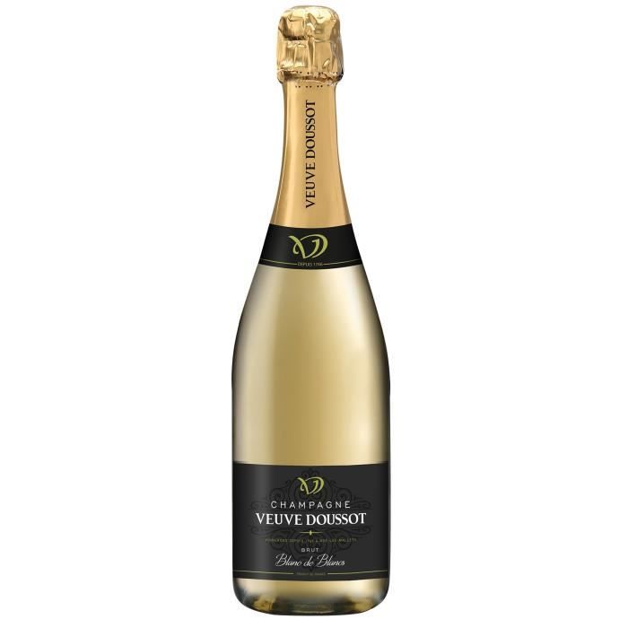 Champagne Veuve Doussot Blanc de blancs Brut - 75 cl