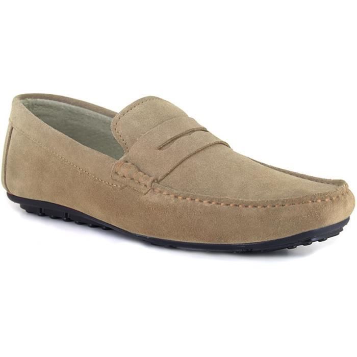 J.BRADFORD Chaussures Mocassins JB-Lowell Beige Homme