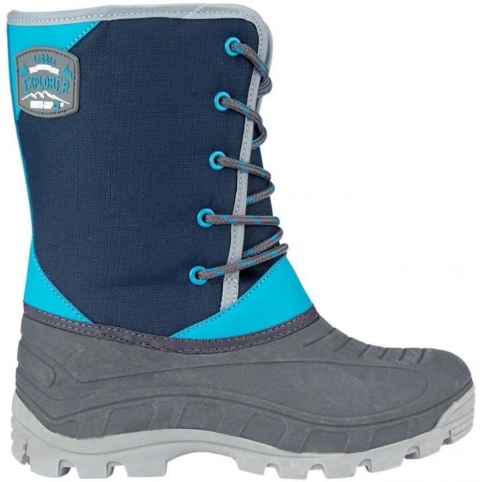 WINTER-GRIP Après-ski - Enfant - Bleu / Gris