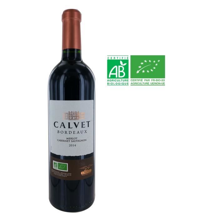 CALVET 2014 Grande Réserve Bordeaux BIO - Rouge - 75 cl - AOP