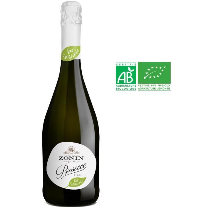 Zonin Dal 1821 Prosecco - Vin pétillant d'Italie - Bio