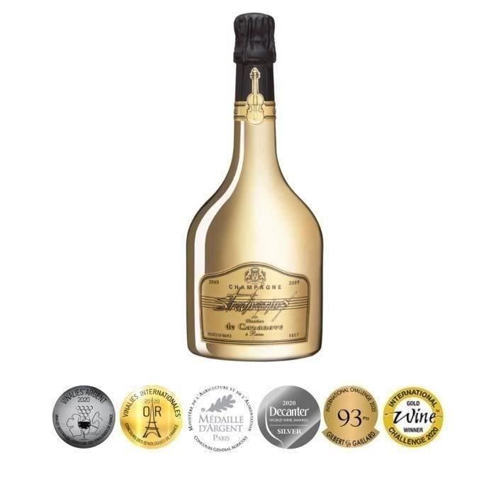Champagne Charles de Cazanove Cuvée Stradivarius Gold 2009 Coffret Luxe Brut - 75 cl