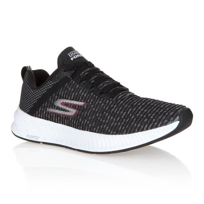 SKECHERS Baskets de runnig Go Run Forza 3 - Homme - Noir et blanc