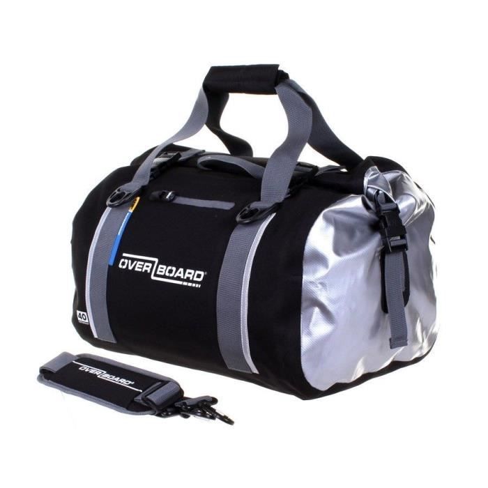 OVERBOARD Sac Étanche Modèle Classic - 40 Litres - Noir