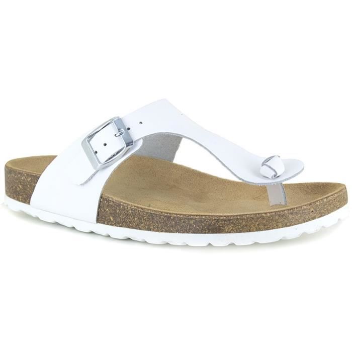J.BRADFORD Chaussures Sandales JB-Abadia Blanc Femme