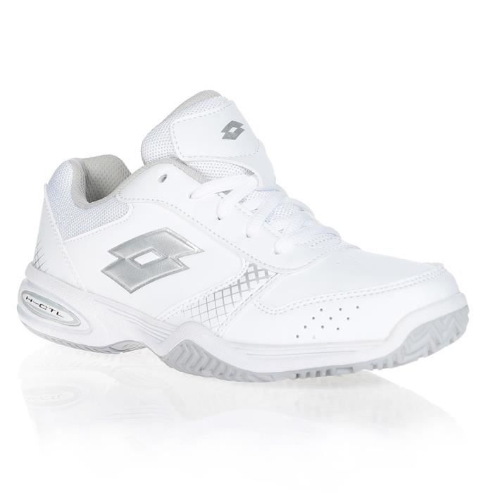 LOTTO Chaussures de tennis T-Strike - Junior - Blanc