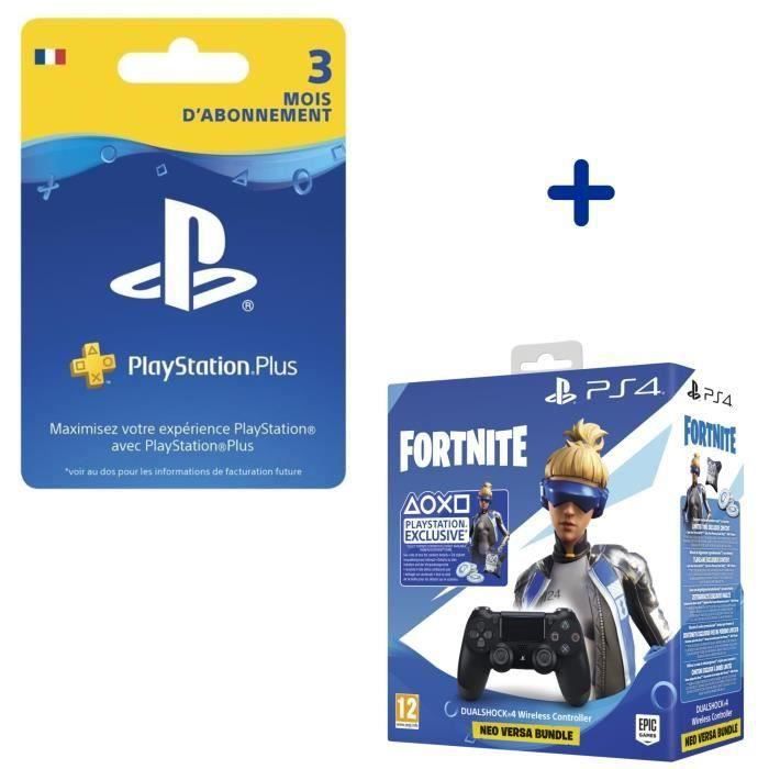 Pack PlayStation : FIFA 20 + Abonnement 3 Mois au PS+