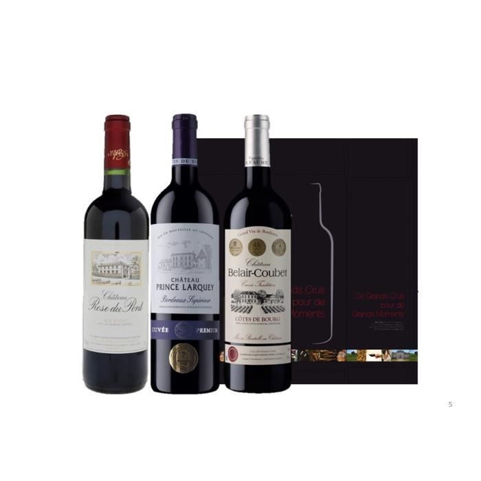Coffret Trilogie Bordeaux Médaillés d'Or