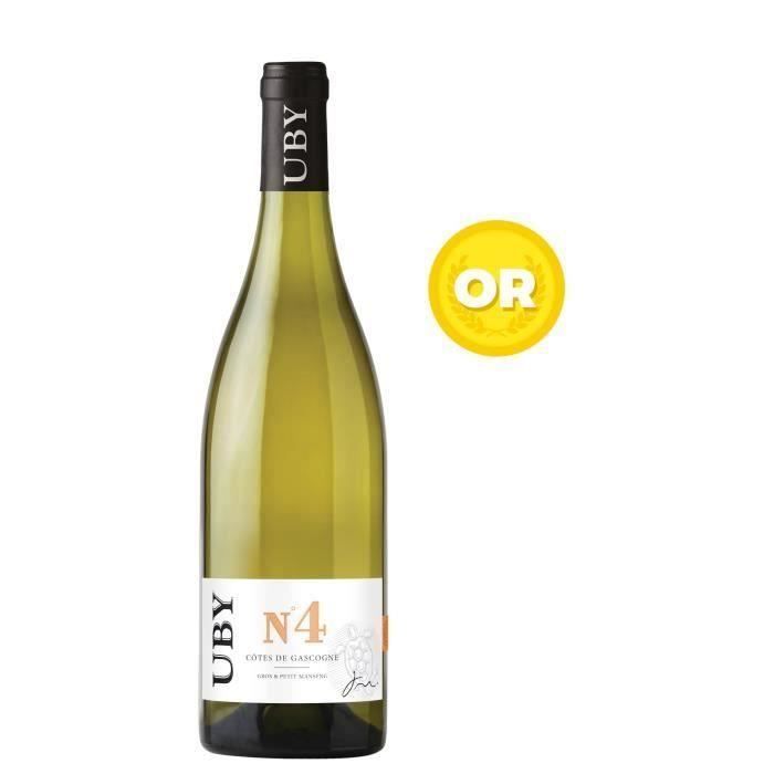UBY N°4 Gros et Petit Manseng - Vin blanc des Côtes de Gascogne